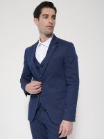 Ανδρικό Σακάκι Δίκουμπο Angel 1483 Μπλε - Image 4