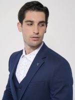 Ανδρικό Σακάκι Δίκουμπο Angel 1483 Μπλε - Image 6