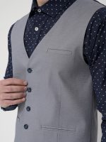 Ανδρικό Στιλάτο Γιλέκο Dack 9487 Indigo - Image 4