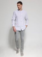 Ανδρικό Υφασμάτινο Παντελόνι Angel 4483 Γκρι - Image 2