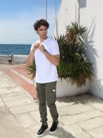 Βαμβακερό T-shirt Με Ιδιαίτερη Πλέξη Kester 207025 Λευκό - Image 6