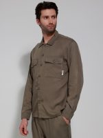 Ανδρικό Over Πουκάμισο Dario 2182 Χακί - Image 4