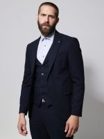 Κοστούμι Με Γιλέκο Houston 33-1699 Navy