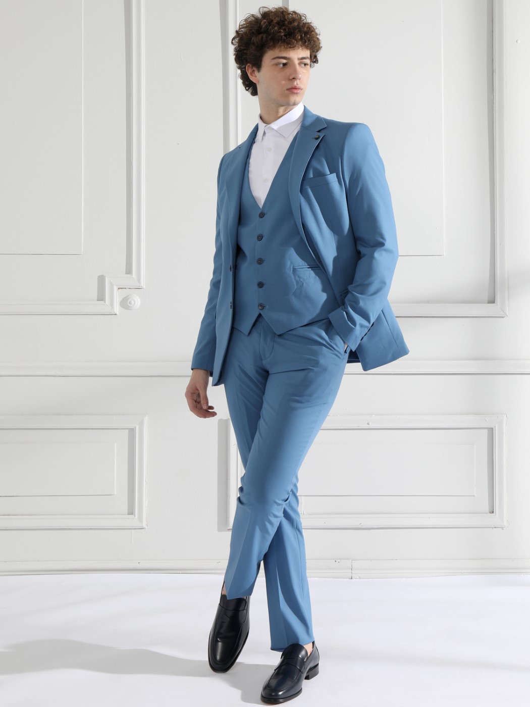 33-1699_sky_blue_z3126 Κοστούμι Με Γιλέκο Houston 33-1699 Sky Blue - Image 1