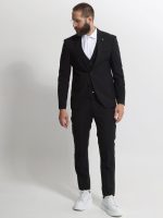 Κοστούμι Με Γιλέκο Houston 33-1699 Μαύρο - Image 2