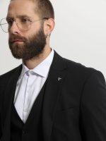 Κοστούμι Με Γιλέκο Houston 33-1699 Μαύρο - Image 4