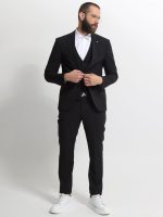 Κοστούμι Με Γιλέκο Houston 33-1699 Μαύρο