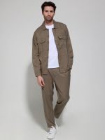 Παντελόνι Με Λάστιχο Στην Μέση Dario 4182 Χακί