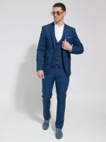 Κοστούμι Με Γιλέκο Houston 33-1699 Μπλε - Image 4