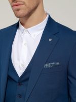 Κοστούμι Με Γιλέκο Houston 33-1699 Μπλε - Image 2