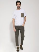 Ανδρικό Κοντομάνικο T-shirt William 207028 Λευκό - Image 2