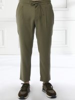 Παντελόνι Με Λάστιχο & Κορδόνι Francesco 210-910 Χακί