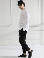 Παντελόνι Με Εξωτερικές Τσέπες Francesco Militar 210-911 Μαύρο - Image 2