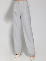 Υφασμάτινο Παντελόνι Σε Ίσια Γραμμή Silvia 7861 Γκρι - Image 5