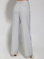 Υφασμάτινο Παντελόνι Σε Ίσια Γραμμή Silvia 7861 Γκρι - Image 3