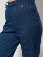 Υφασμάτινο Παντελόνι Σε Ίσια Γραμμή Alexia 7914 Μπλε - Image 2