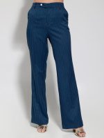 Υφασμάτινο Παντελόνι Σε Ίσια Γραμμή Alexia 7914 Μπλε - Image 4