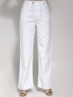 Γυναικείο Παντελόνι Με Κουμπάκια Barbara 8353-2 White - Image 5