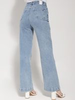 Παντελόνι Jean Με Κουμπάκια BARBARA 8353-3 Light Blue - Image 2