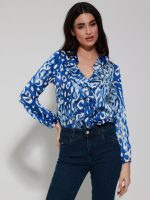 Γυναικείο Λεπτό Πουκάμισο Victoria 92178 Μπλε - Image 9