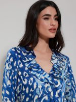 Γυναικείο Λεπτό Πουκάμισο Victoria 92178 Μπλε - Image 8