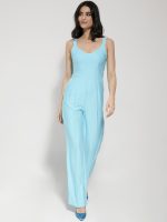 Γυναικεία Ολόσωμη Φόρμα Με Τιράντες Alice 941018 Σιελ - Image 4