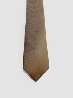 Ανδρική Γραβάτα Με Μαντηλάκι 33-6099 Beige 2 - Image 3