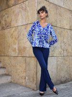 Γυναικείο Λεπτό Πουκάμισο Victoria 92178 Μπλε