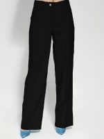 Ψηλόμεση Παντελόνα Υφασμάτινη Sandra 7901 Μαύρο - Image 5