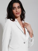 Γυναικείο Σακάκι Μονόκουμπο LINA 8848 Εκρού