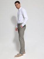 Ανδρικό Πουκάμισο TAILOR-FIT Steven 33-8159 Λευκό Φαρδιά γραμμή - Image 3