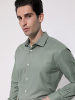 Ανδρικό Πουκάμισο TAILOR-FIT Oliano 33-8160 Πράσινο Φαρδιά γραμμή