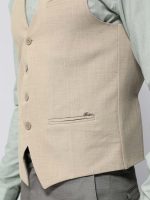 Ανδρικό Υφασμάτινο Γιλέκο OLIVER 9454 Μπεζ