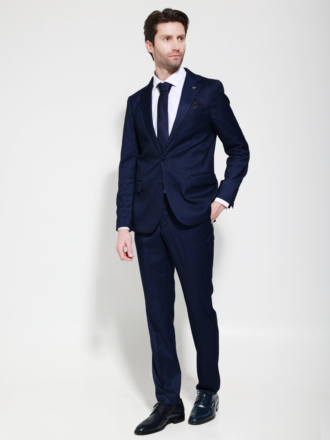 1268 copy 3 Ανδρικό Κοστούμι Ellis 33-1617 Μπλε - Image 1