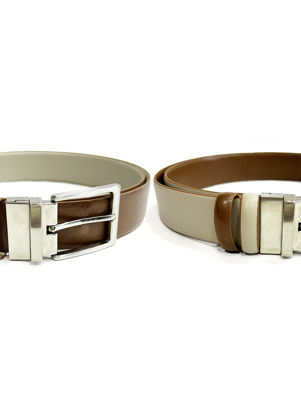 33-6028 ΔΙΠΛΗΣ ΟΨΗΣ SAND-CAMEL copy Ανδρική Ζώνη Διπλής Όψης 33-6028 Sand - Camel - Image 1