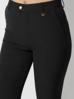 Γυναικείο Παντελόνι High Fit LINA 7690-1 Μαύρο - Image 2