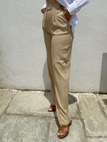 Ψηλόμεση Γυναικεία Παντελόνα ANGELINA 7786 Καμηλό - Image 3