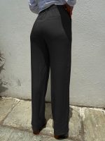 Ψηλόμεση Γυναικεία Παντελόνα ANGELINA 7786 Μαύρο - Image 3