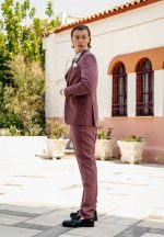 Μοντέρνο Γαμπριάτικο Κοστούμι Με γιλέκο OSCAR 1996 Dusty - Image 4