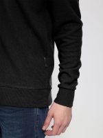 Μπλούζα Μακρυμάνικη AMULIO 206057 μαύρο - Image 2