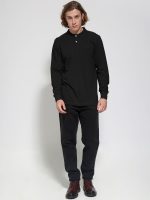 Μπλούζα Μακρυμάνικη MASSIMO 206080 μαύρο - Image 3