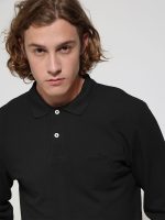 Μπλούζα Μακρυμάνικη MASSIMO 206080 μαύρο