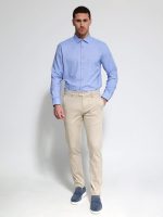 Ανδρικό Πουκάμισο TAILOR-FIT Sincero 33-8161 light blue Φαρδιά γραμμή - Image 4