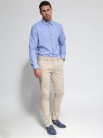Ανδρικό Πουκάμισο TAILOR-FIT Sincero 33-8161 light blue Φαρδιά γραμμή - Image 3