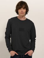 Μπλούζα Μακρυμάνικη 206073 μαύρο - Image 4