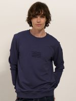 Μπλούζα Μακρυμάνικη 206073 μπλε - Image 4