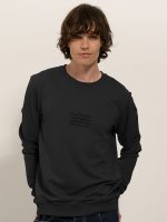 Μπλούζα Μακρυμάνικη 206073 μαύρο - Image 3