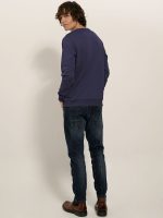 Μπλούζα Μακρυμάνικη 206073 μπλε - Image 3