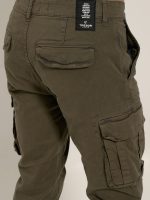 Παντελόνι Cargo 6301 χακί - Image 4