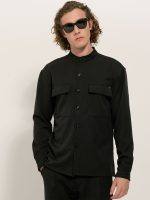 Over Πουκάμισο TERZILLO 2184 μαύρο - Image 4